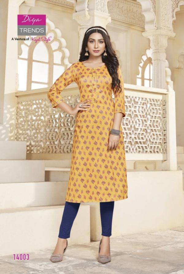 Gardencity 14 Fancy Wear rayon Designer Kurti Collection